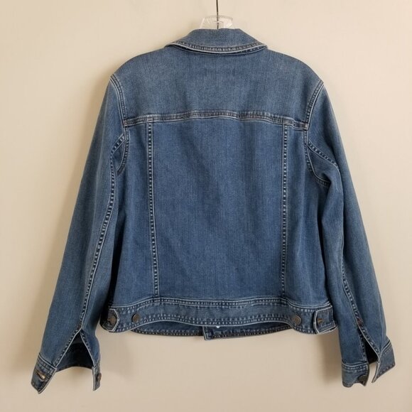 Talbot's Woman Denim Jacket Size X Equivalent to 12W - Picture 4 of 4